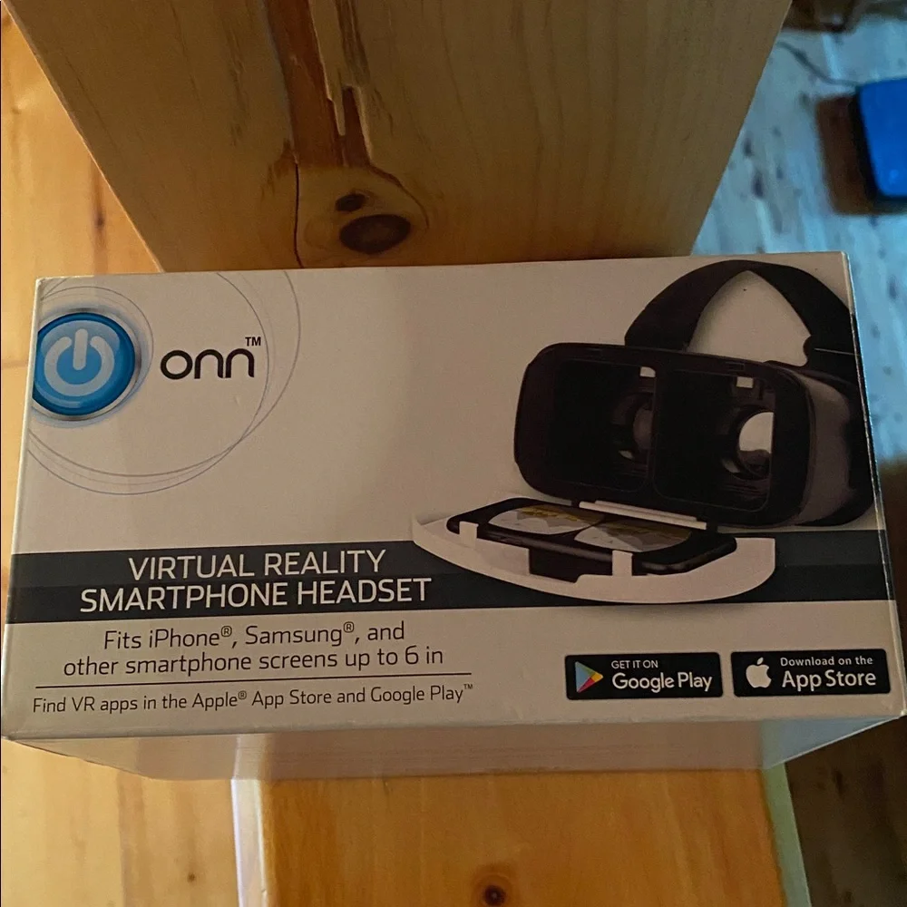 ONN Black Smartphone VR Headset